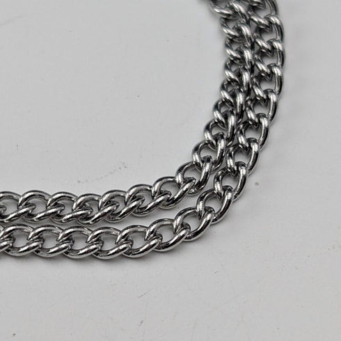 復古純銀手繪玫瑰吊墜和項鍊